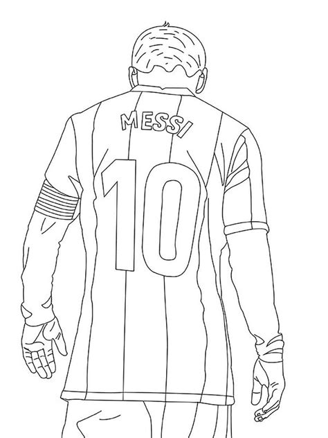 Messi coloring pages in 2023 | Messi, Cute easy drawings, Messi drawing