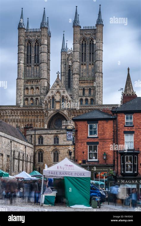 Lincoln Cathedral Stock Photo - Alamy