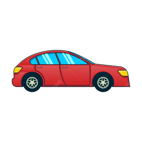 Red Car Vector, Red, Car, Red Car PNG and Vector with Transparent Background for Free Download