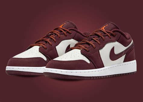 The Air Jordan 1 Low Phantom Night Maroon Releases December 2023 - Sneaker News