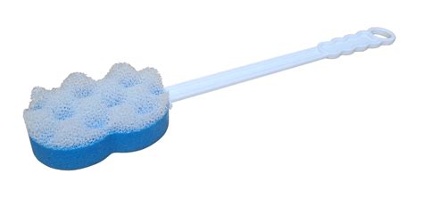 2-in-1 Long Handle Bath Sponge for Easy Bathing – Get About Mobility