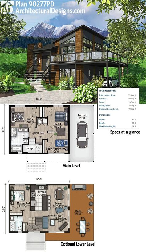 Small Modern House Plan: A Look At Contemporary Design - House Plans
