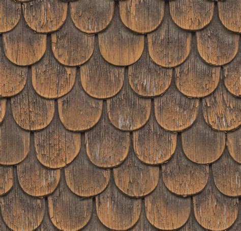 RooftilesWood0076 - Free Background Texture - roof rooftiles shingles wood old painted worn ...