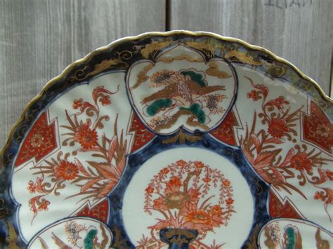 Antique Japanese Imari Porcelain Plate Edo/ Meiji Period 19th | Etsy