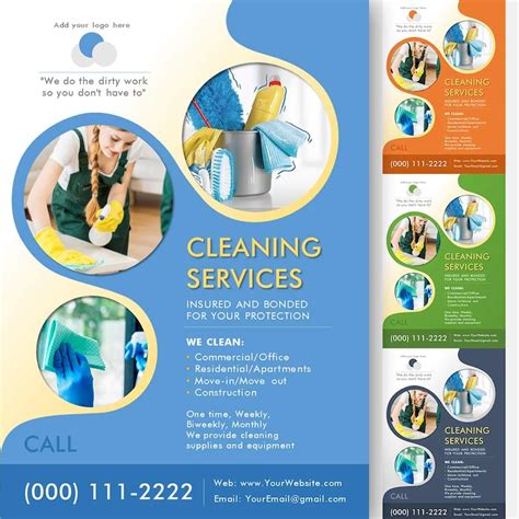 Cleaning Service Flyer Template