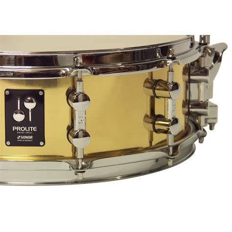 Sonor ProLite 14" x 5" Brass Snare « Snare Drum