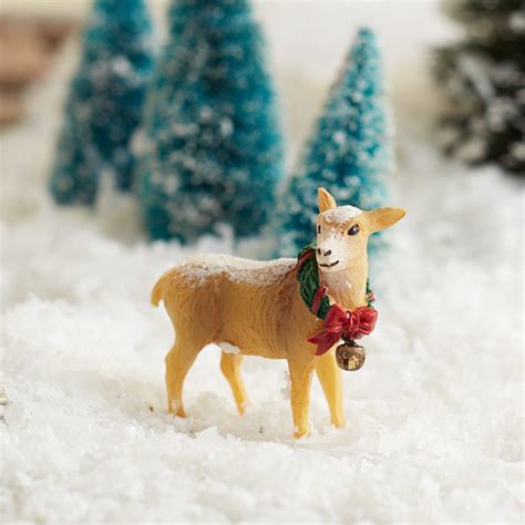 Miniature Christmas Reindeer Figurine - Christmas Miniatures - Christmas and Winter - Holiday ...