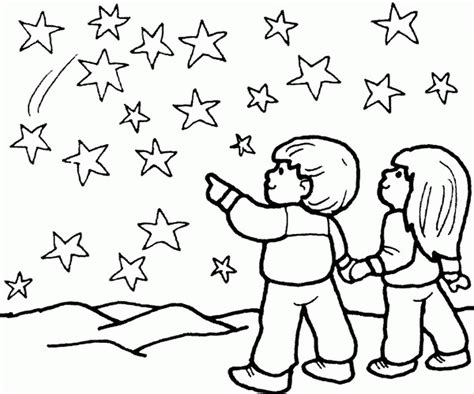 Star Coloring Pages For Preschoolers - Coloring Home