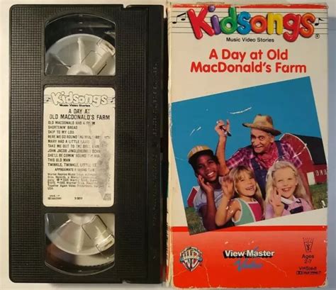 KIDSONGS A DAY At Old MacDonald's Farm VHS Music Video Stories Songs ...