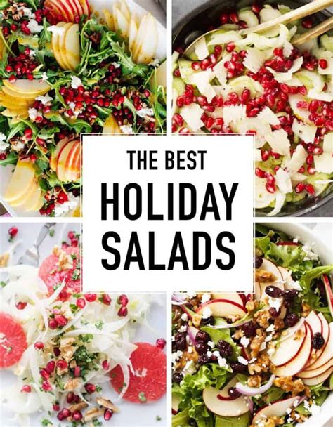 15 EASY AND QUICK HOLIDAY SALADS - The clever meal