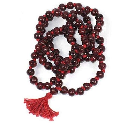 HARE KRISHNA CHANTING SET ~ Japa Mala Prayer Beads w/ Chanting Bag ~ Knotted Rosewood ~ For ...