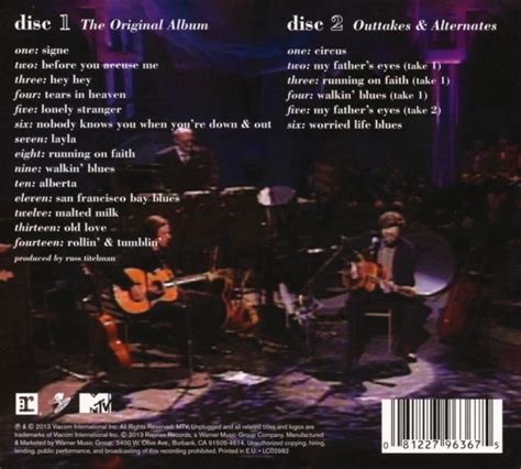 Eric Clapton "Unplugged (Deluxe Edition)" купить на аудио компакт-диске | Интернет-магазин ...