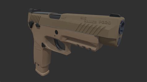 SIG SAUER M17 P320 - Download Free 3D model by RBG_illustrations [e0c9faa] - Sketchfab