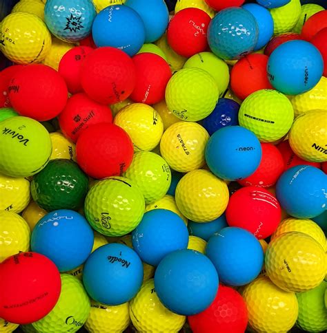 Used Colored Mix Golf Balls | AAA Used Golf Balls