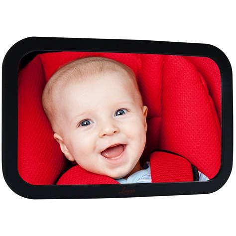 Backseat Baby Mirror for Crystal Clear, Shatterproof Rearview ...