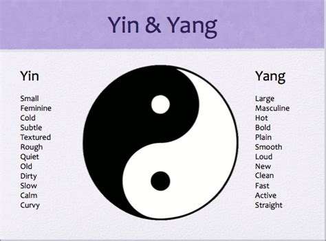 Yin and Yang : The Chinese philosophical concept of balance - yin and ...