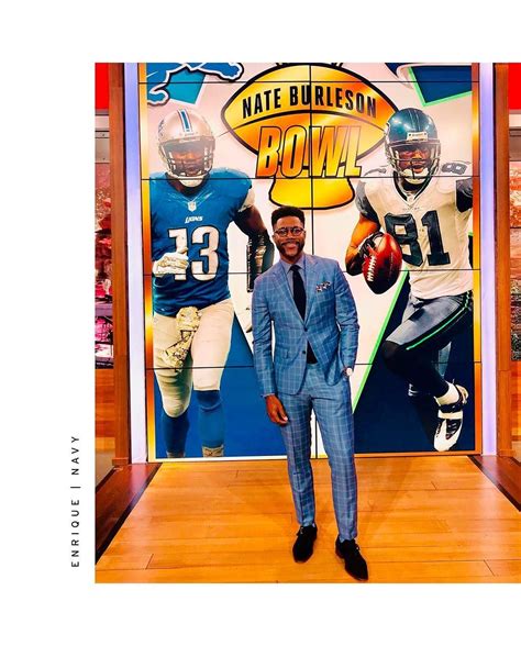 Nate Burleson (@nateburleson), co-host of Good Morning Football (@gmfb) and NFL Today on ...