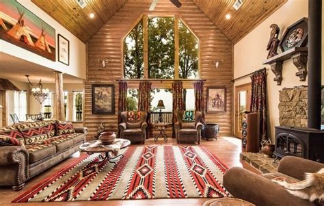 22 Luxurious Log Cabin Interiors You HAVE To See - Log Cabin Hub