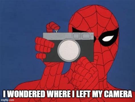 Spiderman Camera Memes - Imgflip