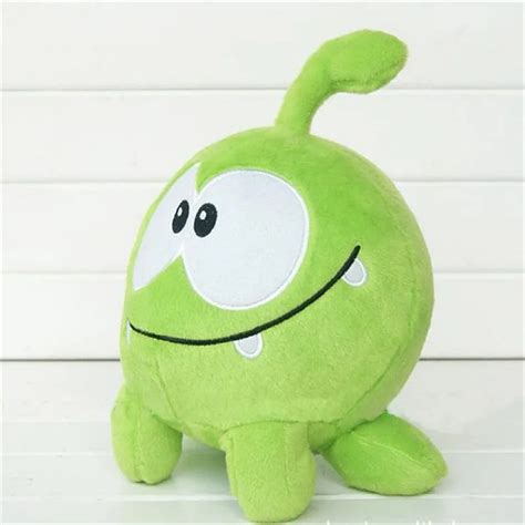 2017 Hot Classic Soft Baby Om Nom Frog Plush Toys Stuffed Animal Doll ...