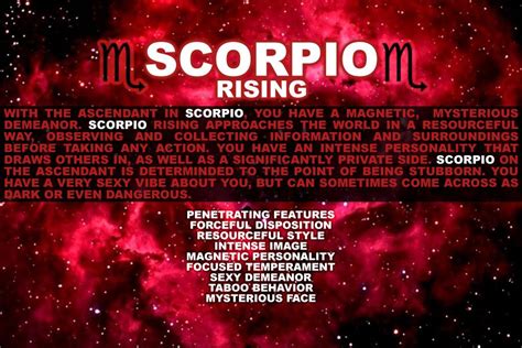 SCORPIO RISING | Scorpio ascendant, Aries and scorpio, Scorpio moon