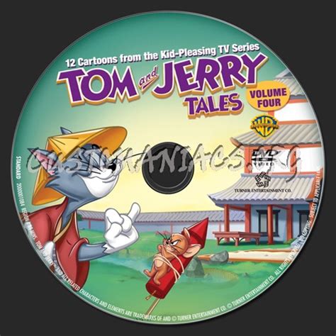 Tom and Jerry Tales Volume 4 dvd label - DVD Covers & Labels by Customaniacs, id: 159605 free ...