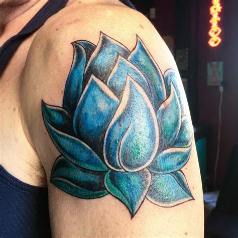 101 Amazing Blue Lotus Tattoo Designs You Need To See! | Outsons | Men's Fashion Tips And Style ...