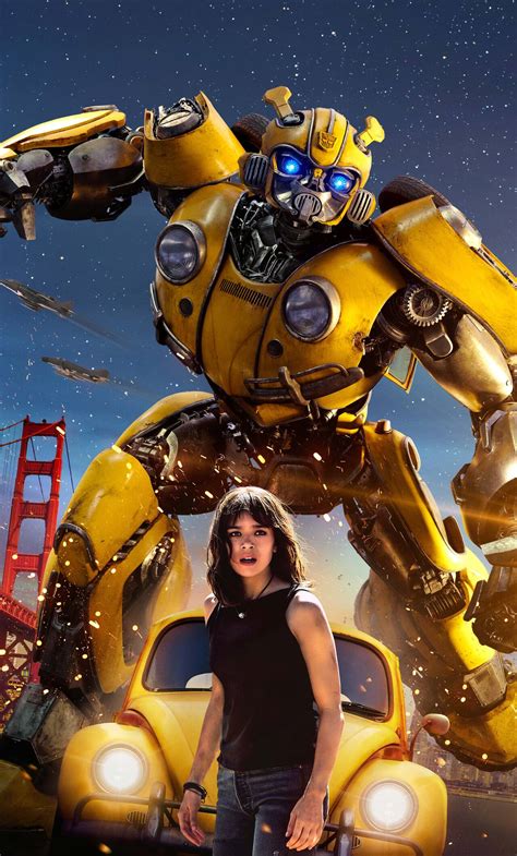 1280x2120 Hailee Steinfeld In Bumblebee Movie 2018 Poster iPhone 6+ HD 4k Wallpapers, Images ...
