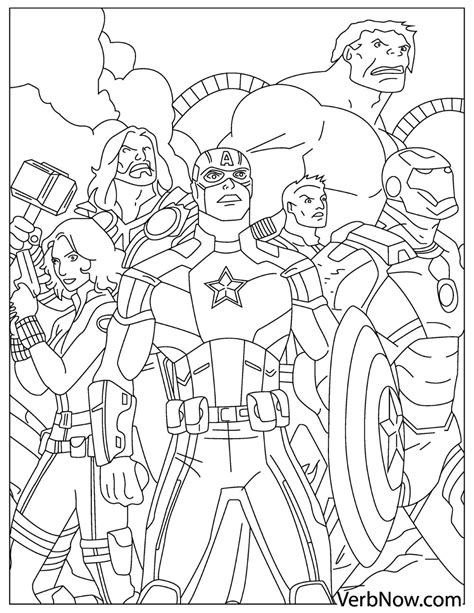 Avengers Infinity War Printable Coloring Pages