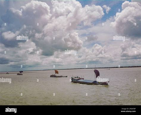 Beautiful Padma river, Bangladesh Stock Photo - Alamy