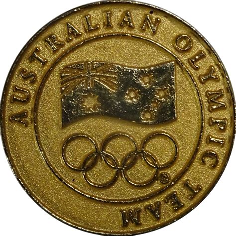 Medal - Australian Olympic Gold Medallist (Ian Thorpe) - Australia – Numista