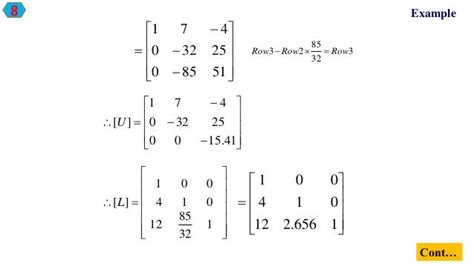 Lu Decomposition