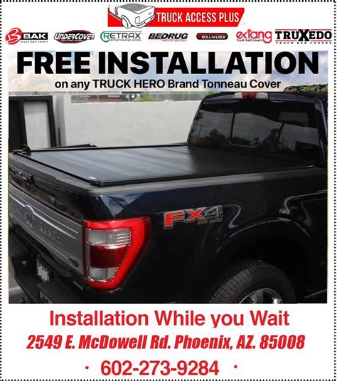 Free Installation On Truck Bed Covers In Phoenix, Arizona | Tonneau Covers Sale | Truck Access ...