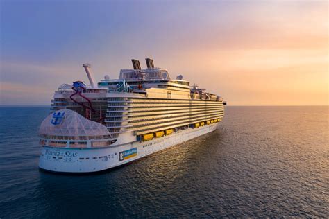 The cruise world's new giant, Royal Caribbean's Wonder of the Seas ...