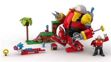 Sonic The Hedgeblog - This LEGO ‘Sonic Mania’ concept looks really cool.... Robot Lego, Lego ...