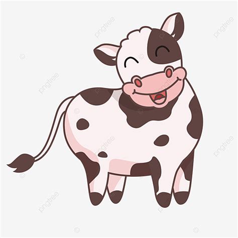 Cartoon Cow Vector Art PNG, Cartoon Cow, Cartoon Clipart, Cow Clipart ...