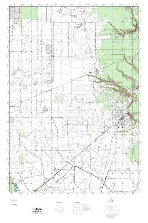 Mytopo Dayton, Texas Usgs Quad Topo Map - Dayton Texas Map | Printable Maps