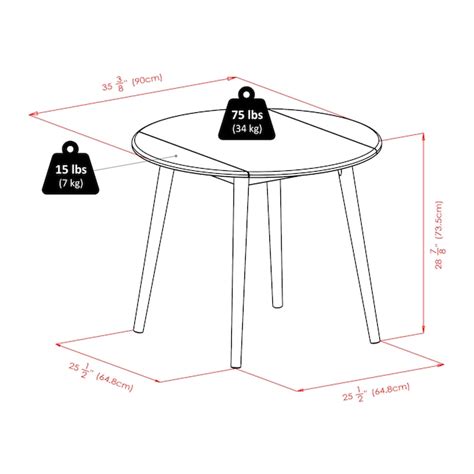 Winsome Wood Moreno Black Transitional Dining Room Set with Round Table ...