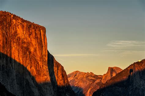 Sunset & Moonrise El Capitan & Half Dome: Sunrise & Sunset Images ...