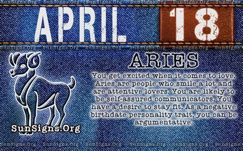 April 18 Birthday Horoscope Personality | SunSigns.Org