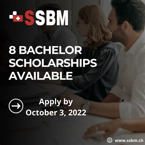 8 BACHELOR SCHOLARSHIPS AVAILABLE! - Swiss School of Business and ...