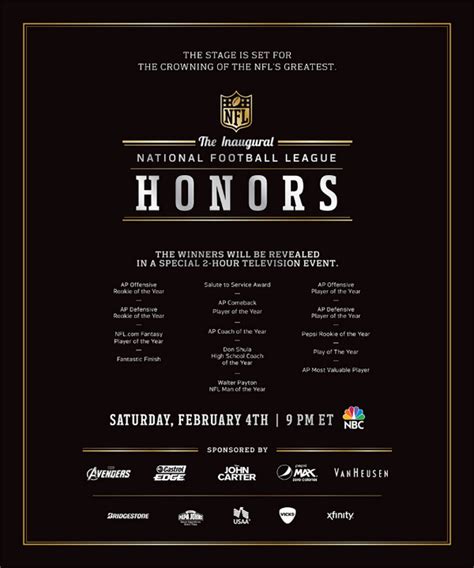 NFL - The Inaugural Honors '12 - KBP