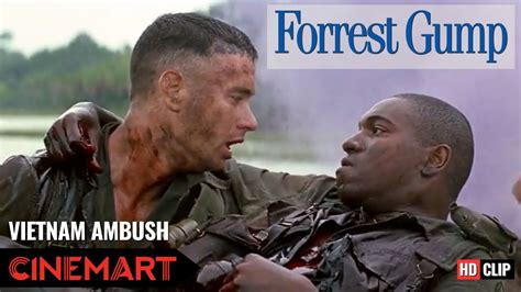 FORREST GUMP (1994) | Vietnam Ambush scene HD | Run Forrest run | "I gotta find Bubba" - YouTube