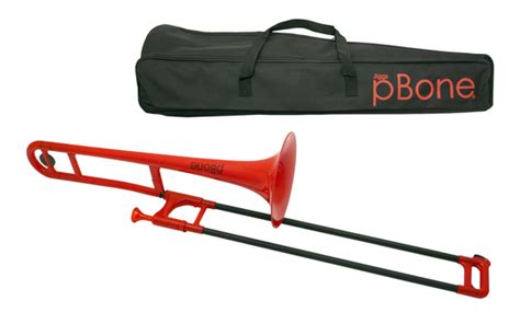 PBONE RED PLASTIC TROMBONE (PBONE1R )