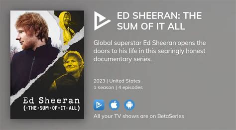 Watch Ed Sheeran: The Sum of It All streaming