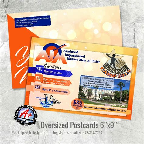 Oversized Postcards – A Plus Print Shop