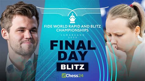 WORLD BLITZ FINAL: Magnus & Gunina Lead! Can They Win It All? | FIDE World Blitz Championship 2023