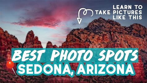 BEST Photo Spots in SEDONA, Arizona (MUST SEE!) | Sedona Travel Vlog | Sedona travel, Photo ...