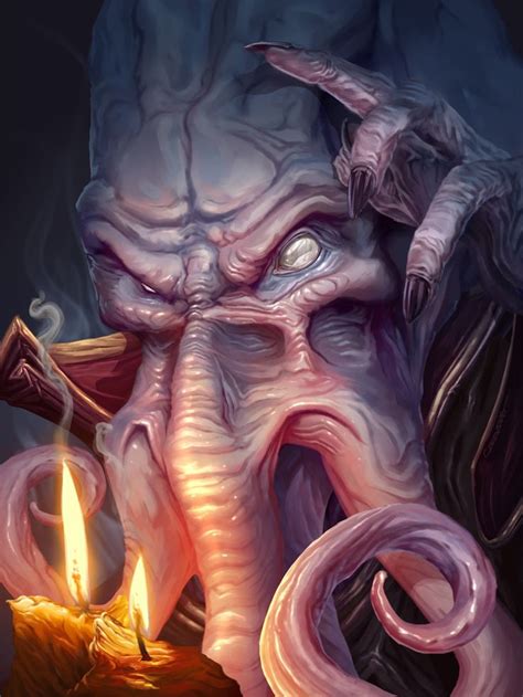 118 best Mind Flayer - Illithid images on Pinterest | Fantasy creatures, Figure drawings and ...