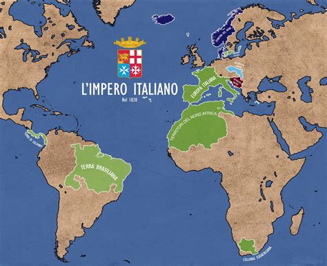 Italian Empire Map